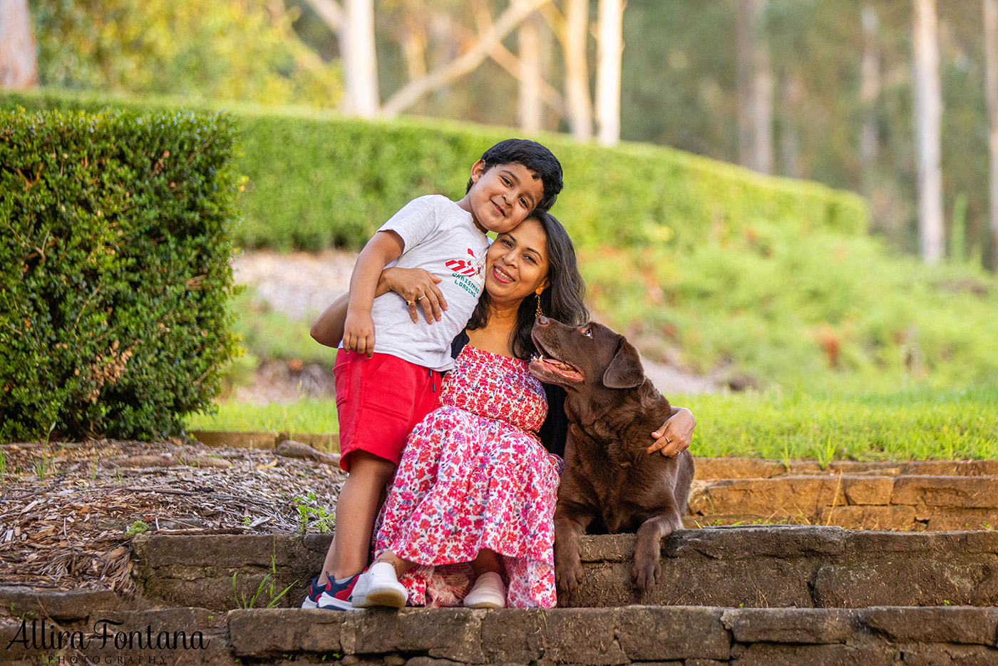 Coco's photo session at Castle Hill Heritage Park 