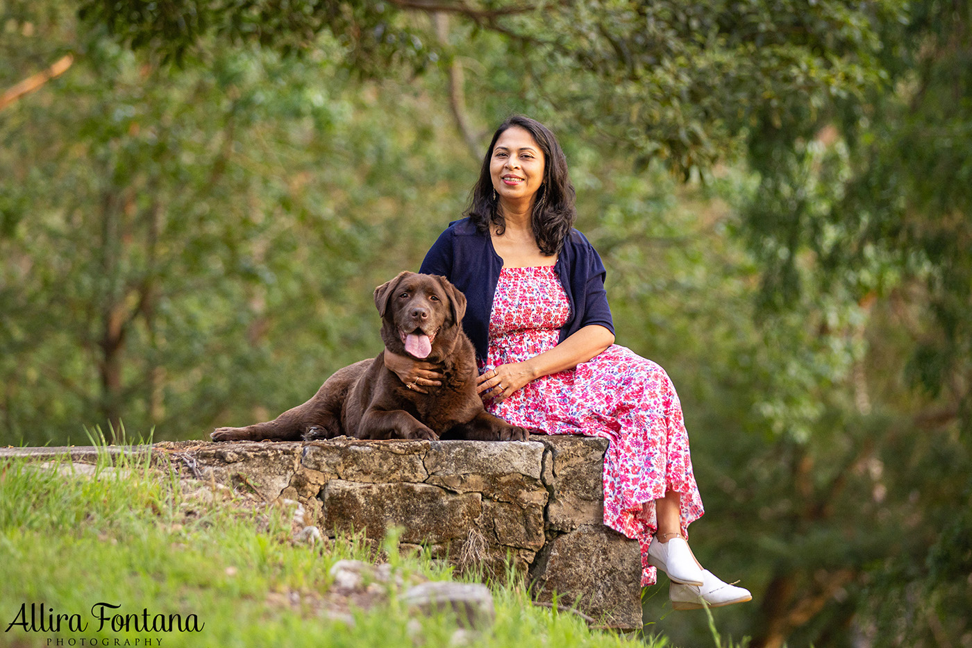 Coco's photo session at Castle Hill Heritage Park 