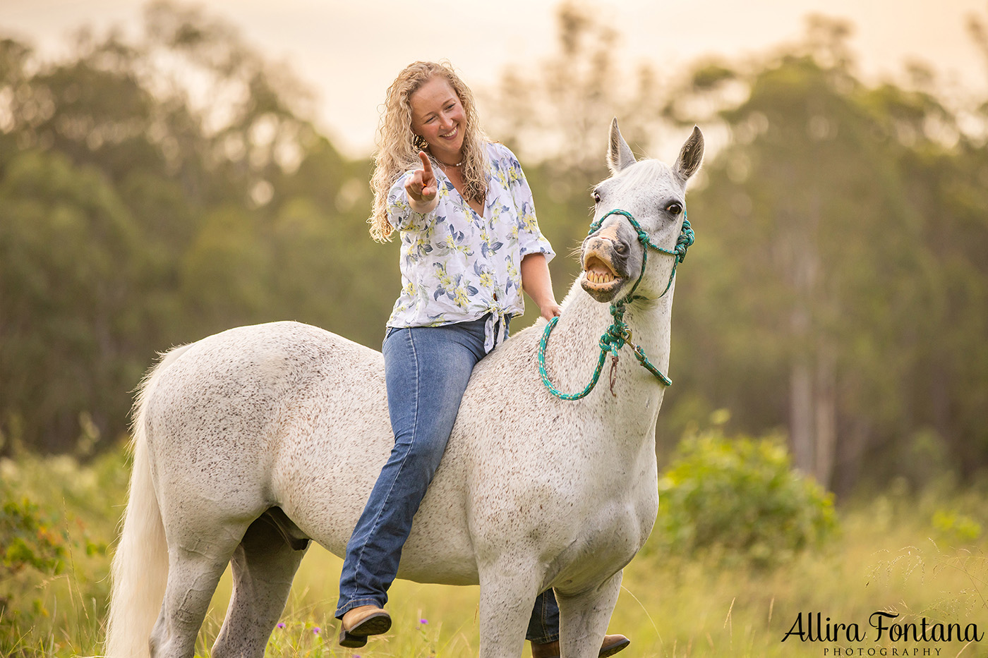 Sophie's photo session at Scheyville National Park 