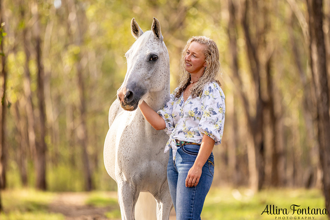 Sophie's photo session at Scheyville National Park 