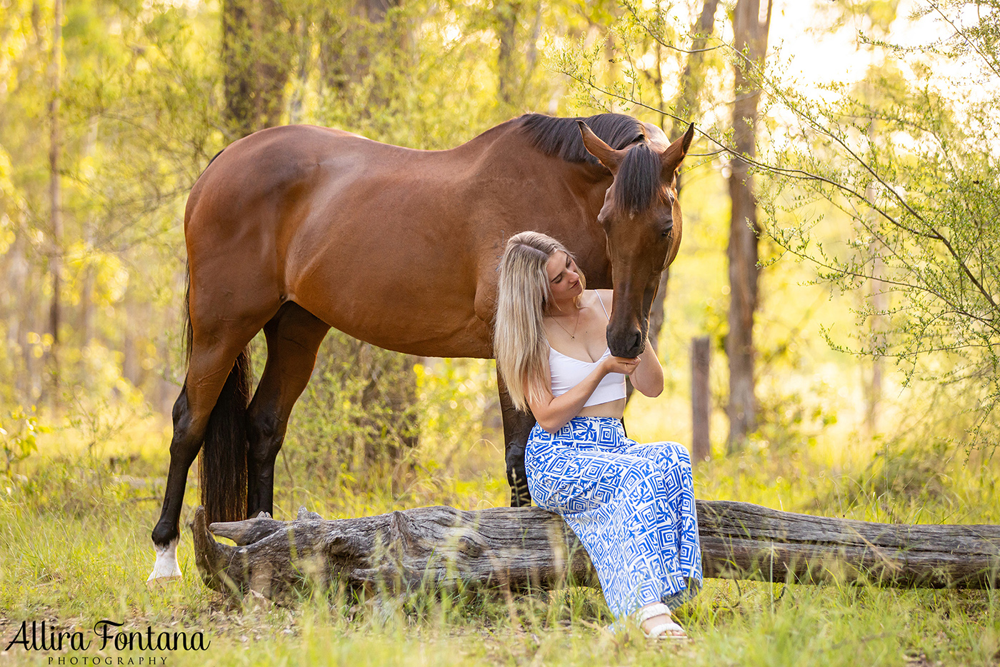 Trista and Petch's photo session at Scheyville National Park 