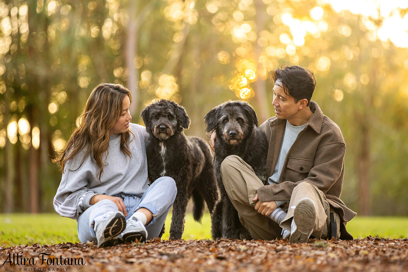 Tux and Trix's photo session at Fagan Park 