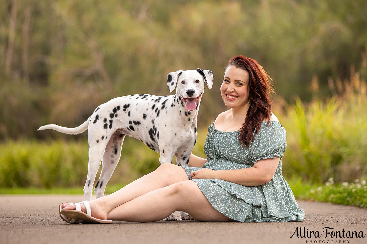 Heather and Annie's photo session at Lakes Edge Park