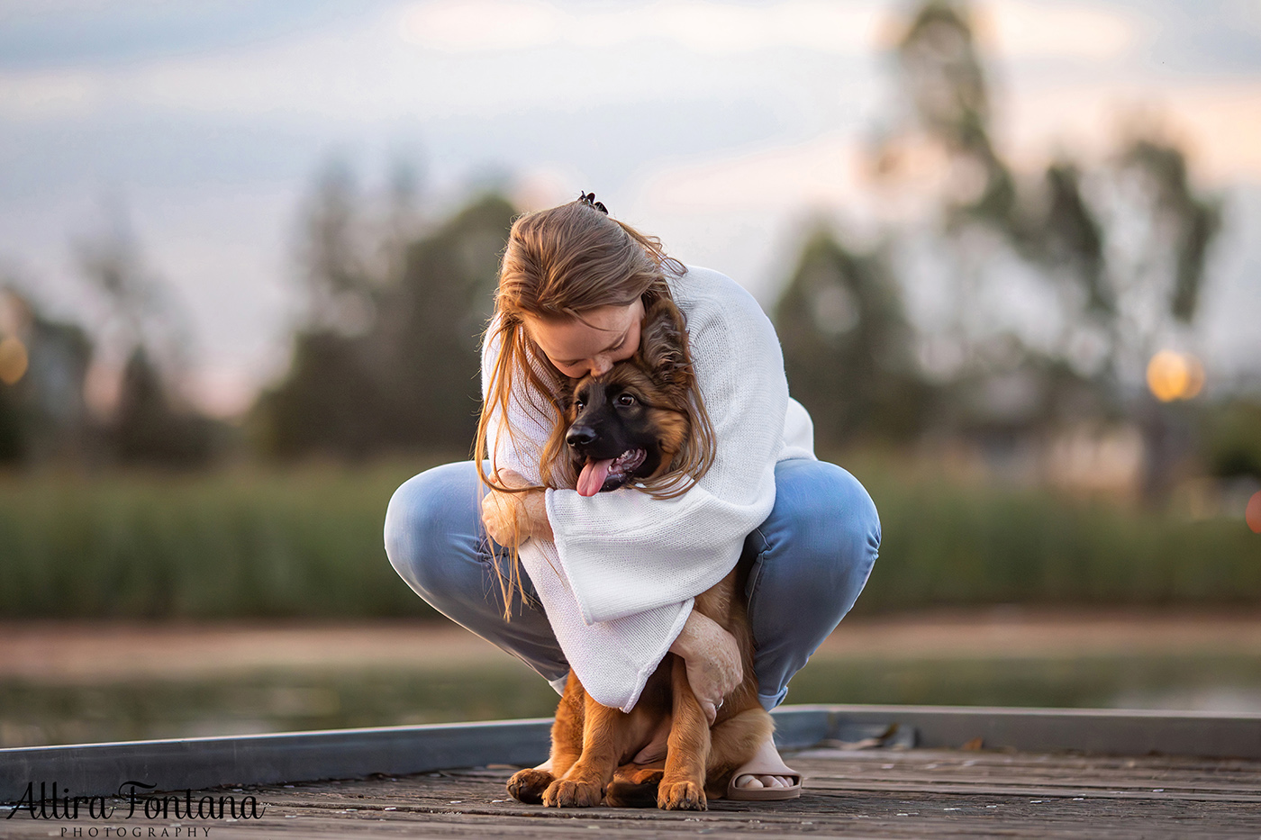 Winnie's photo session at Lakes Edge Park