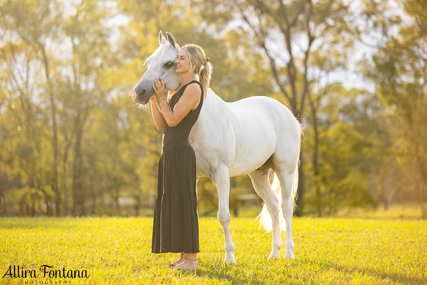 Emily and Ace's photo session at home