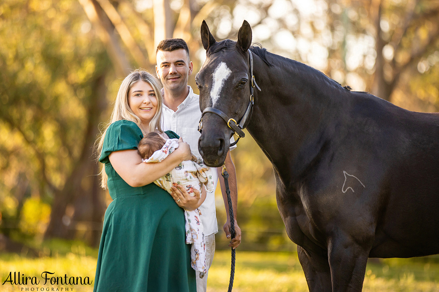 Kaitlin's family photo session at home