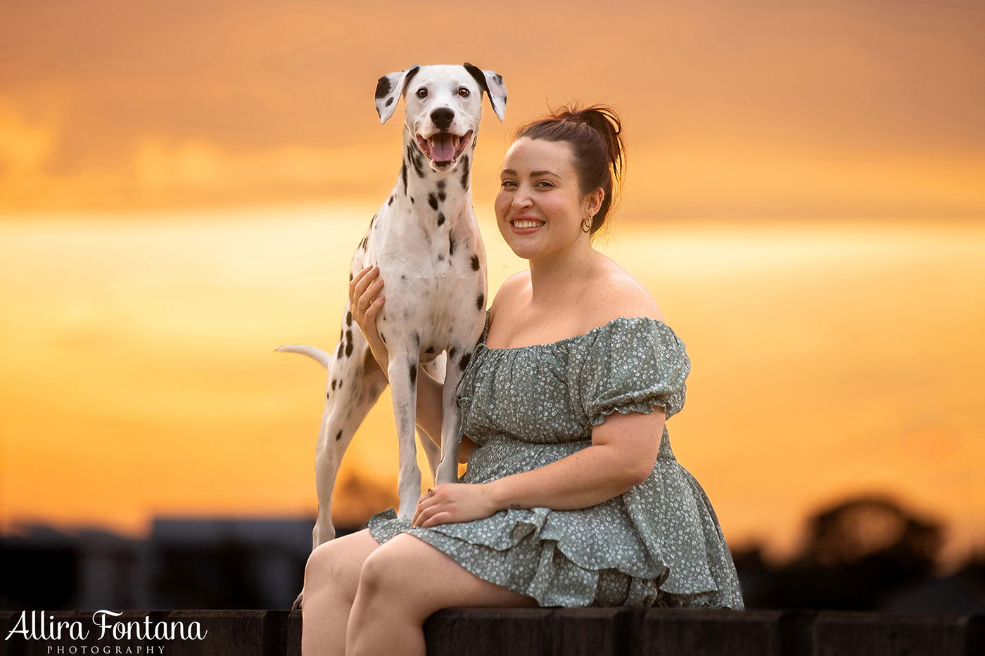 Heather and Annie's photo session at Lakes Edge Park