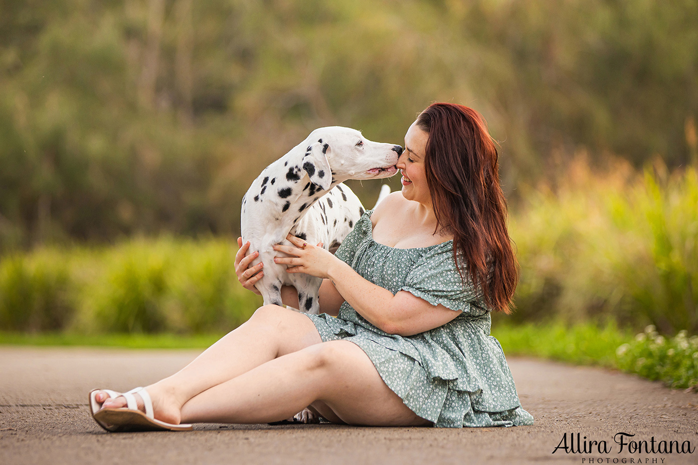 Heather and Annie's photo session at Lakes Edge Park