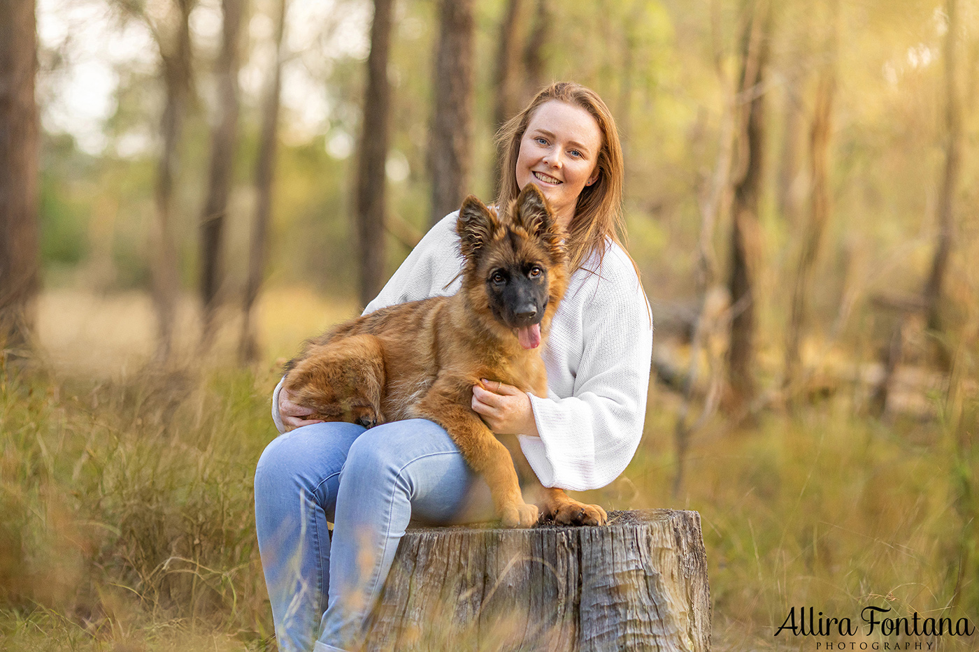 Winnie's photo session at Lakes Edge Park