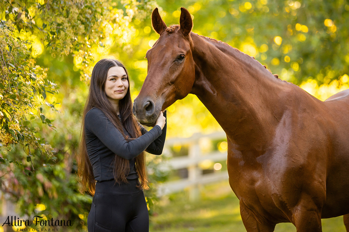 Claudia and Rennie's photo session at home