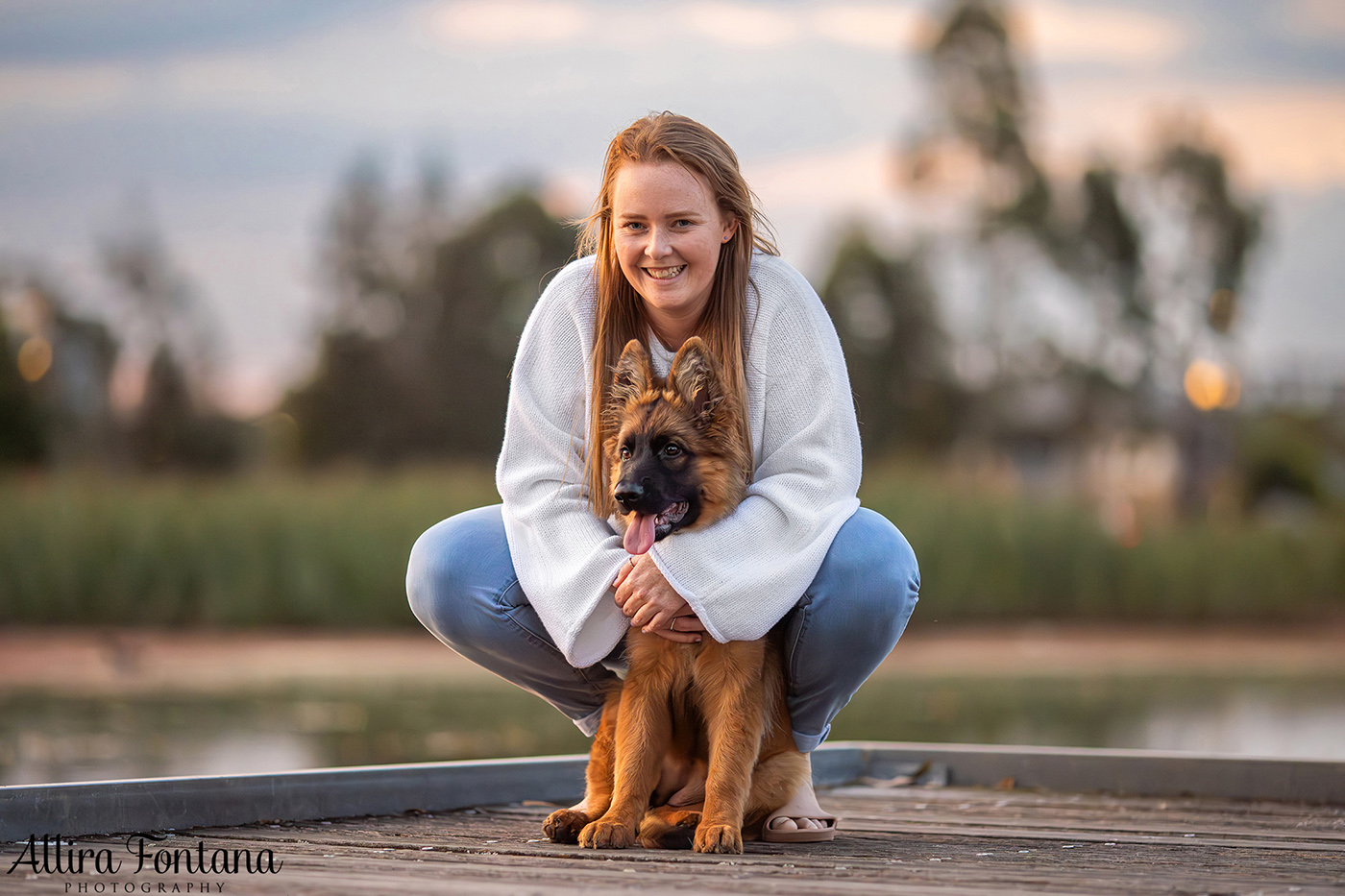 Winnie's photo session at Lakes Edge Park