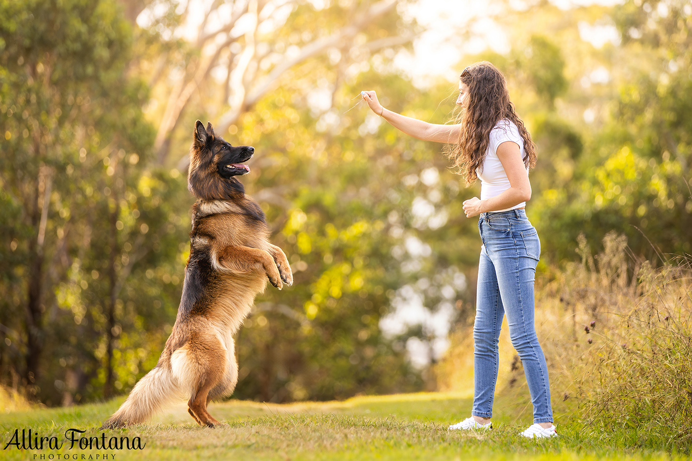 Lisa and Indigo's session at William Howe Regional Park