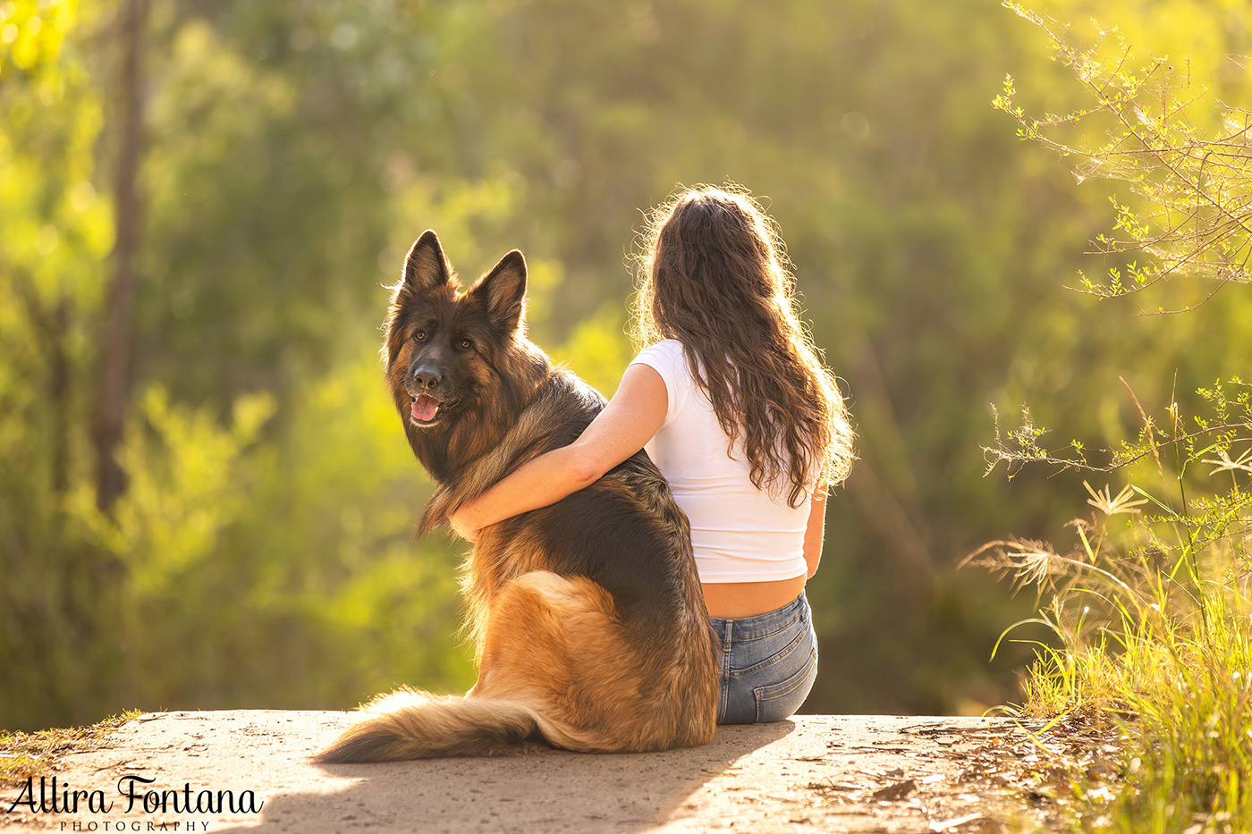Lisa and Indigo's session at William Howe Regional Park