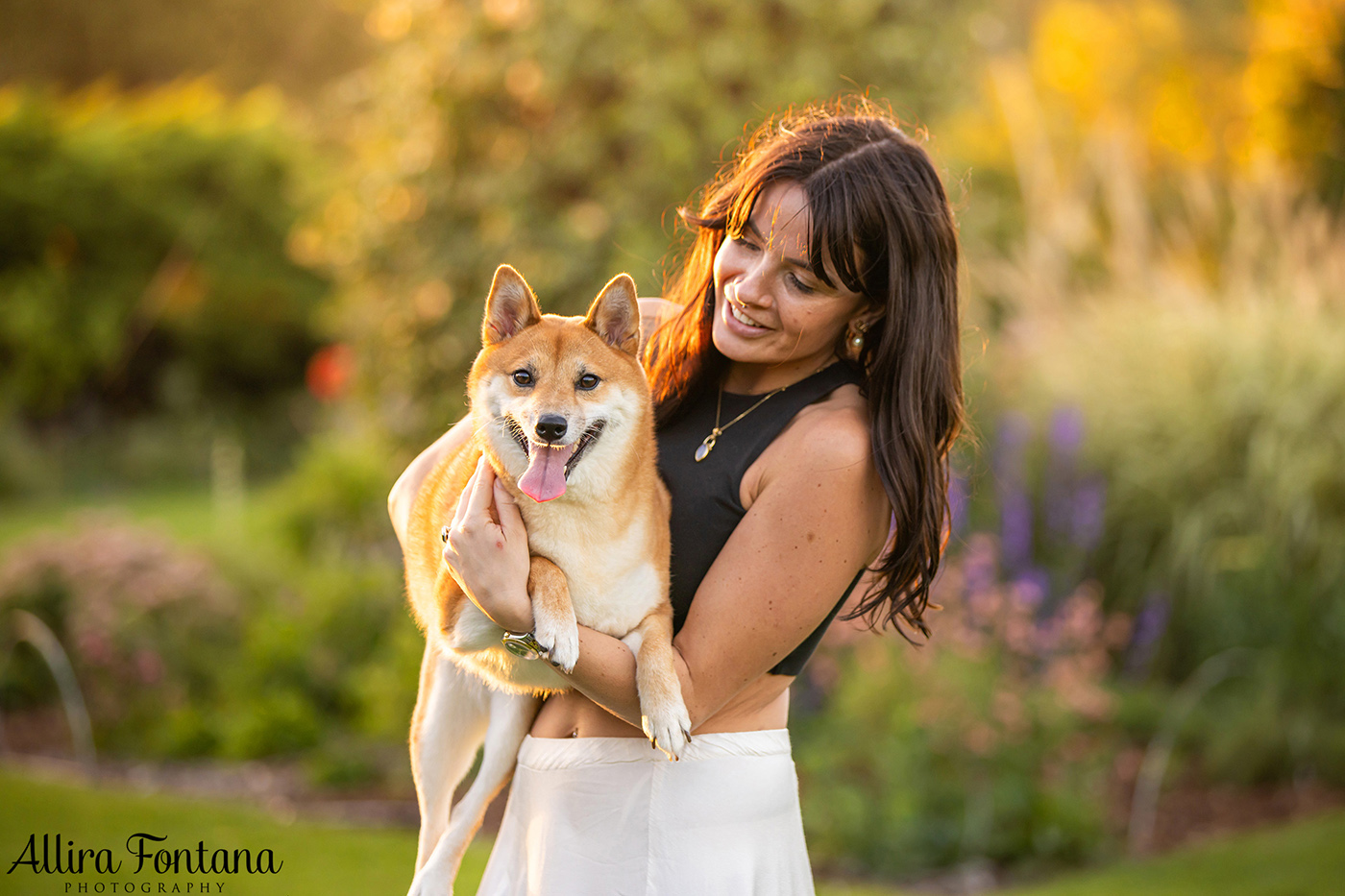 Peach's photo session at Centennial Park