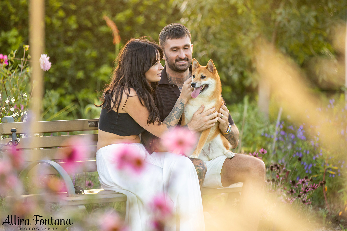 Peach's photo session at Centennial Park