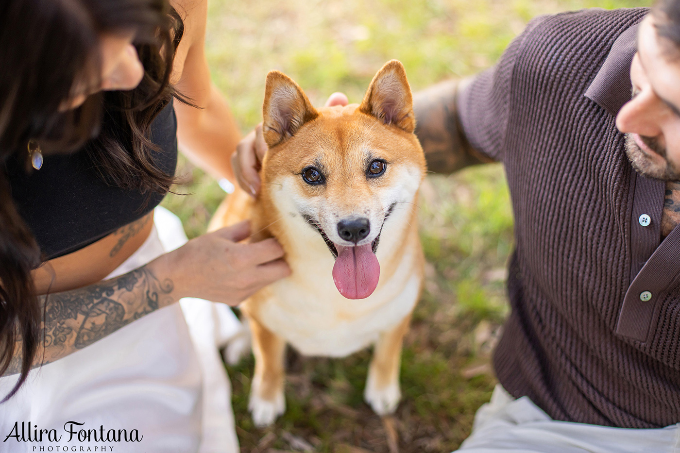 Peach's photo session at Centennial Park
