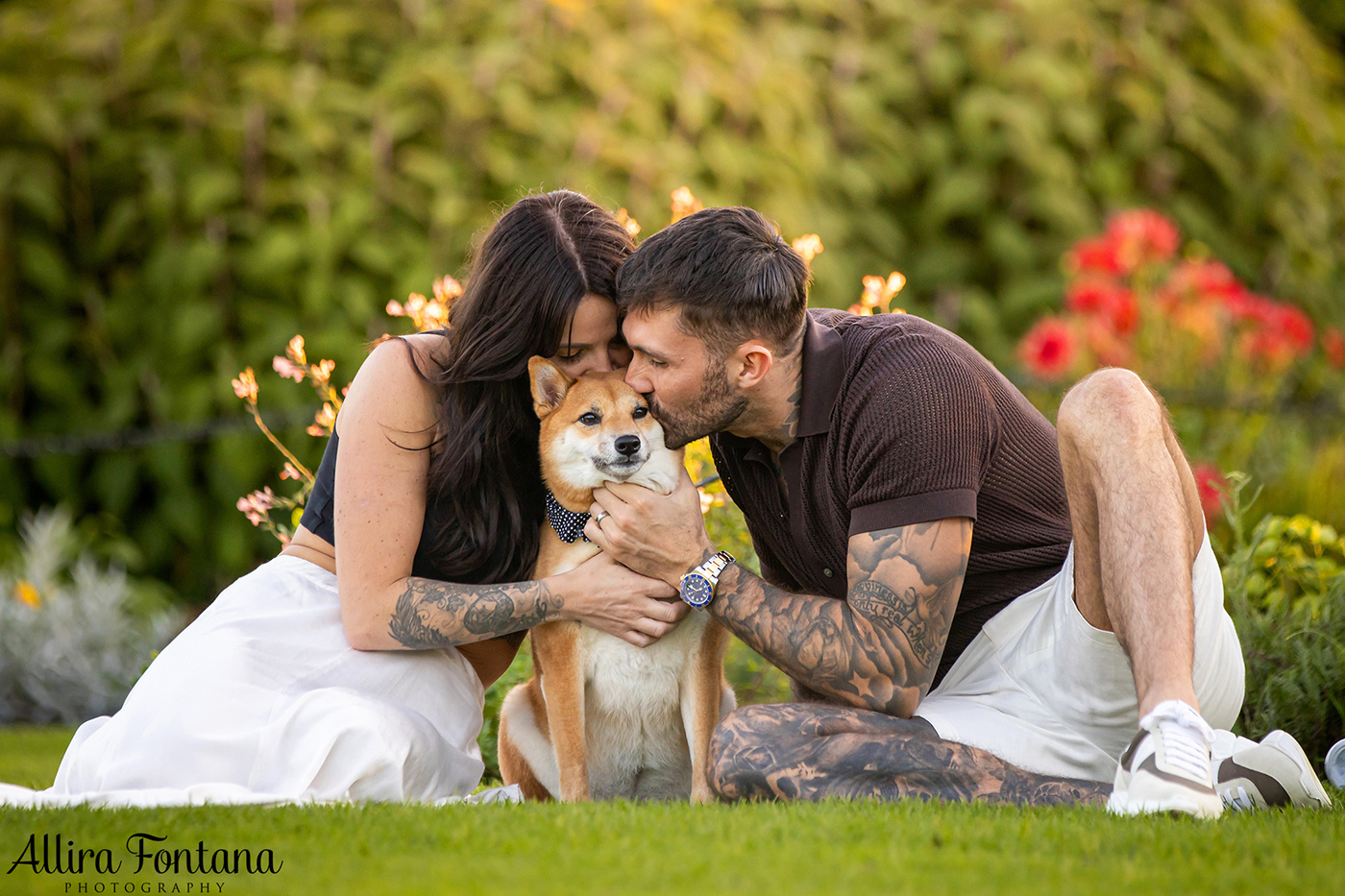 Peach's photo session at Centennial Park