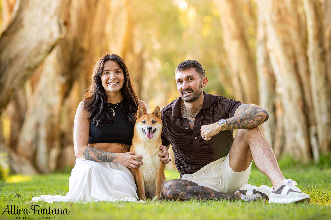 Peach's photo session at Centennial Park