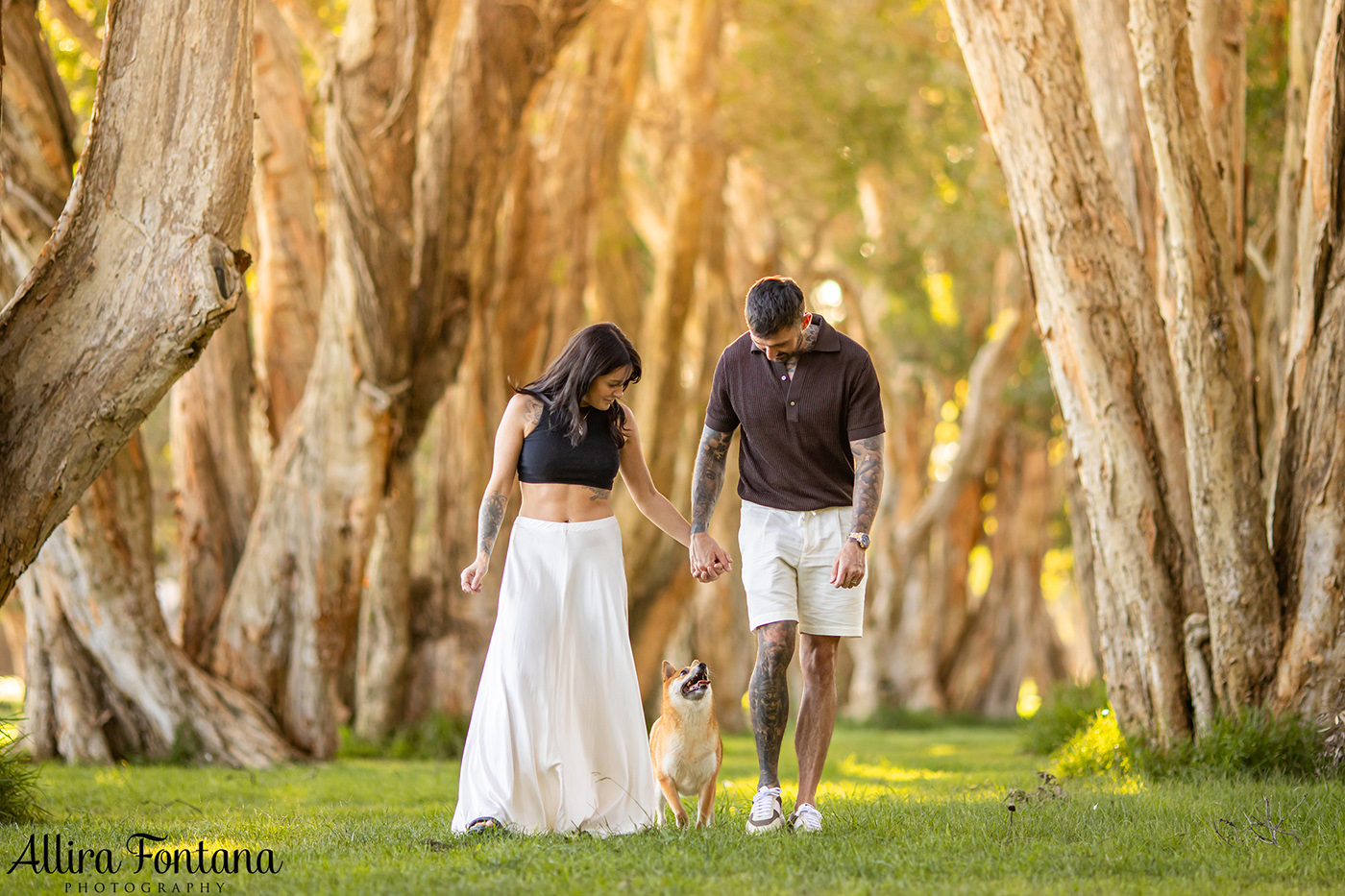 Peach's photo session at Centennial Park