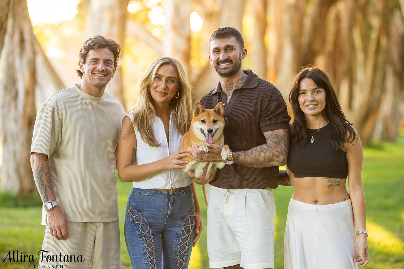 Peach's photo session at Centennial Park