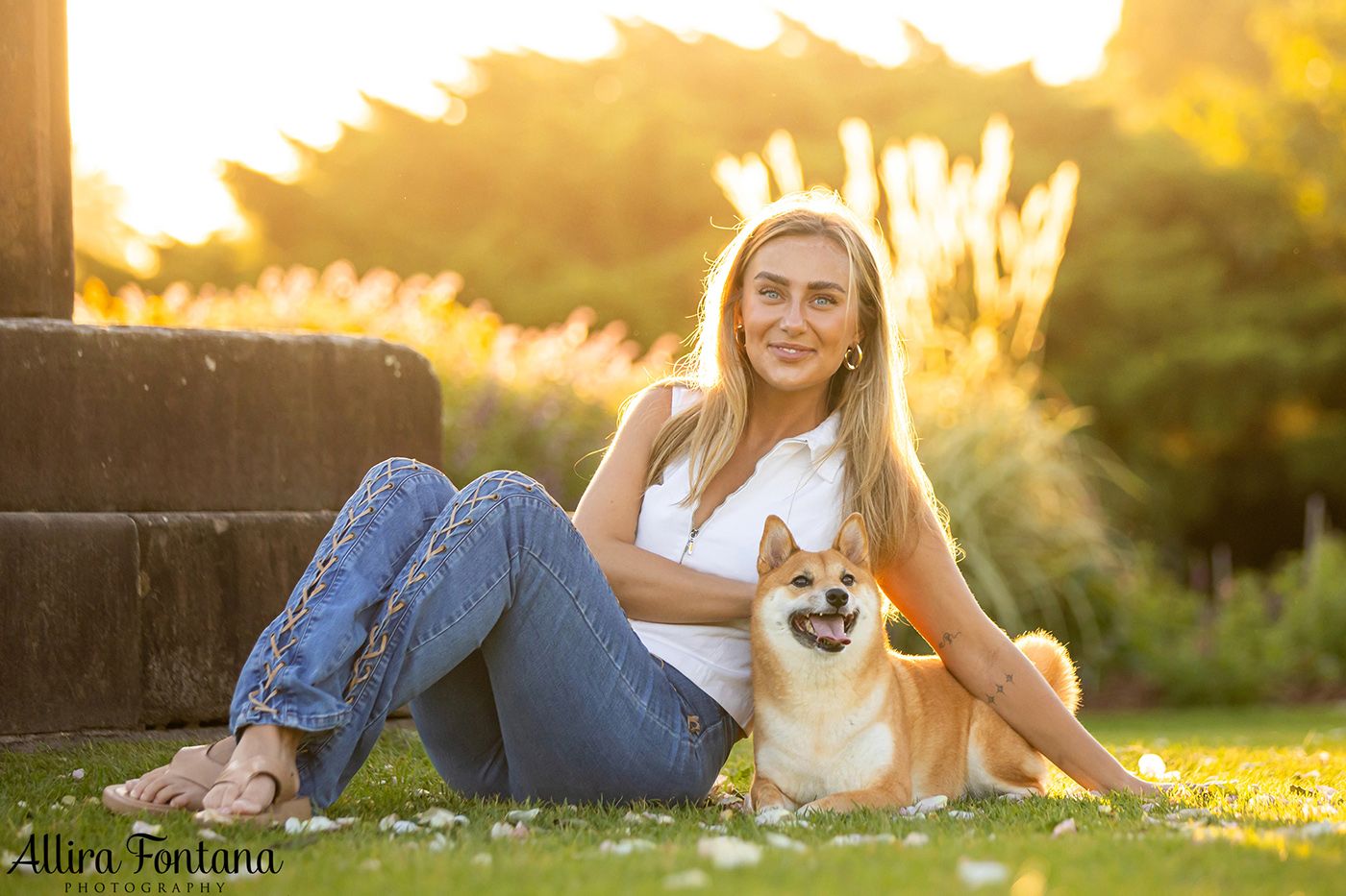 Peach's photo session at Centennial Park