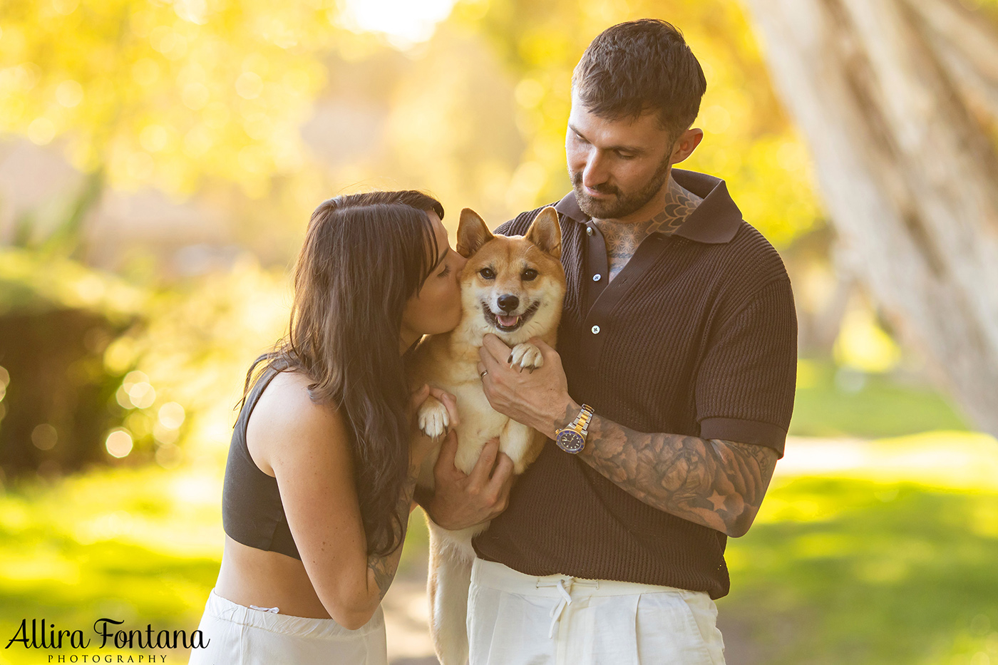Peach's photo session at Centennial Park